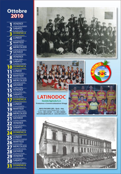 Calendario 2010